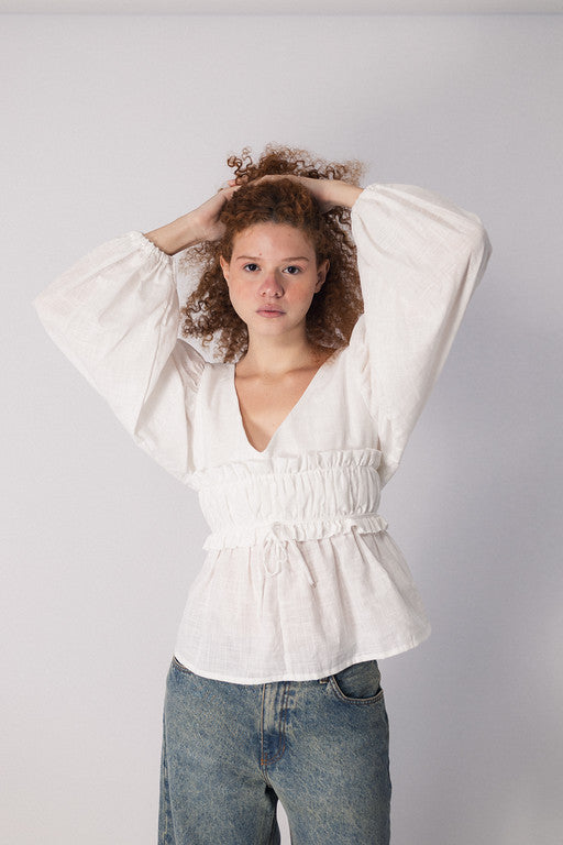 Blusa babados