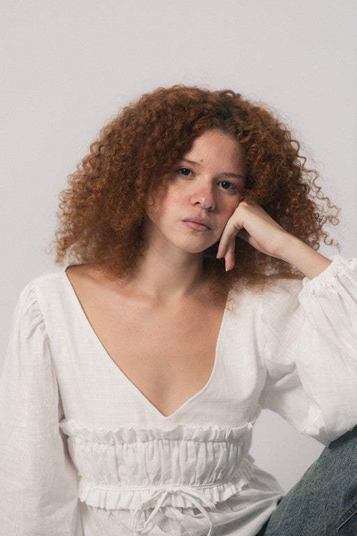Blusa babados