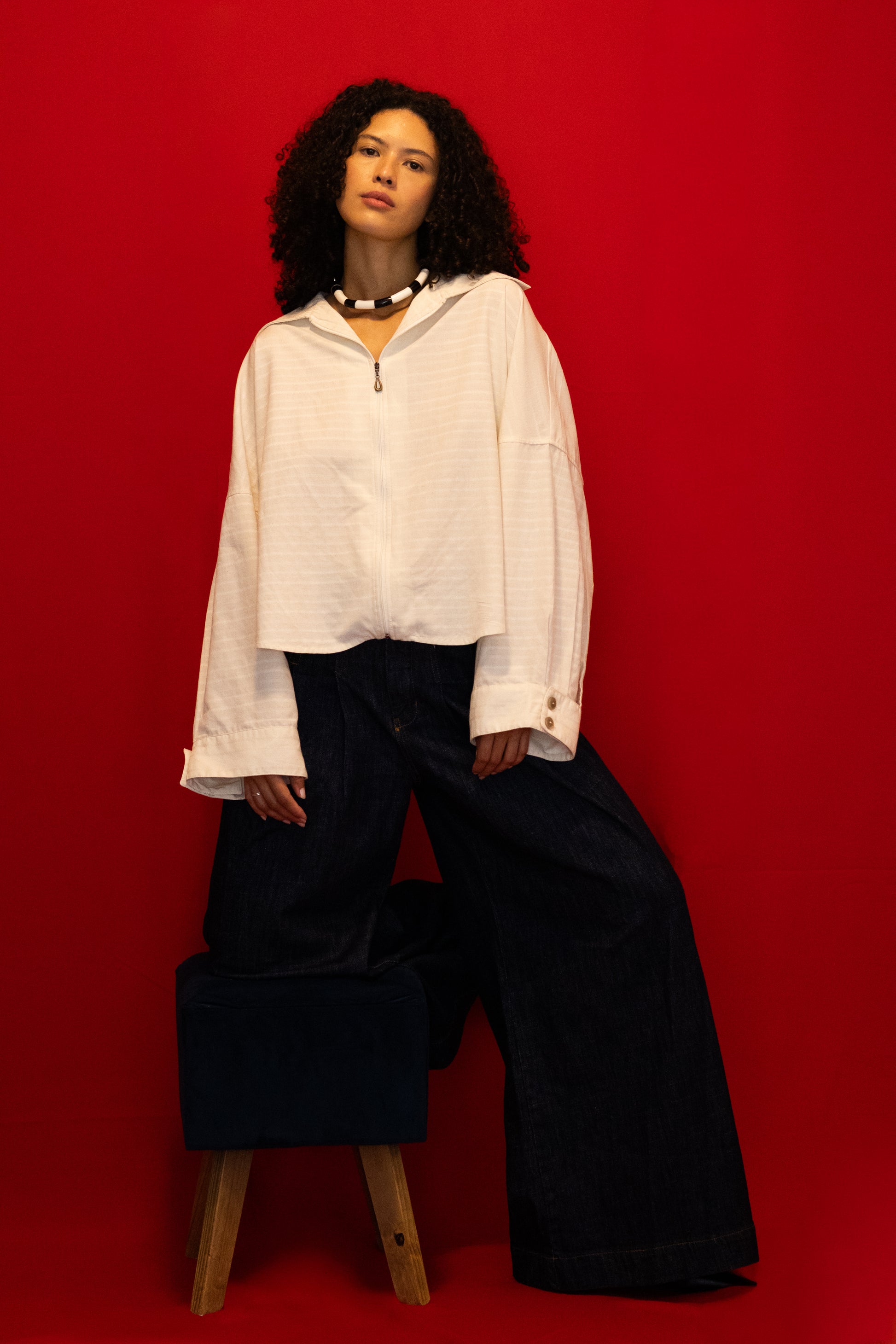 Calça Pregas