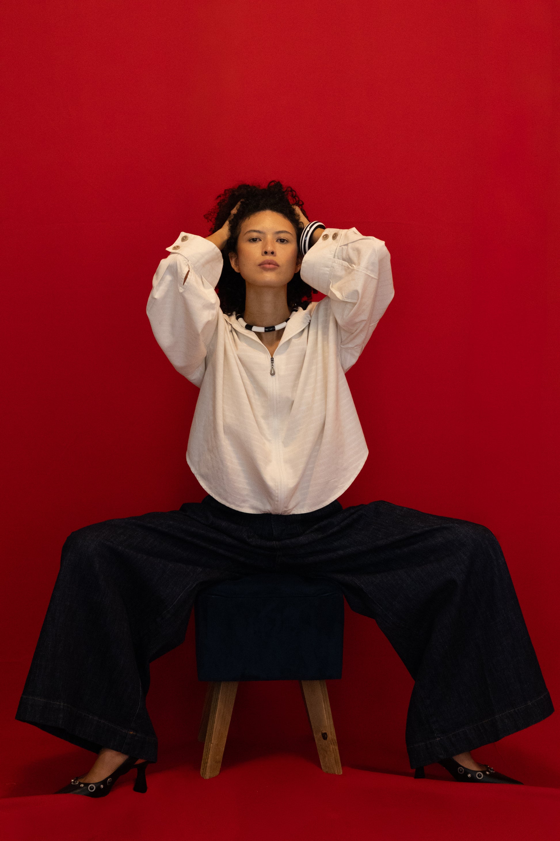 Calça Pregas